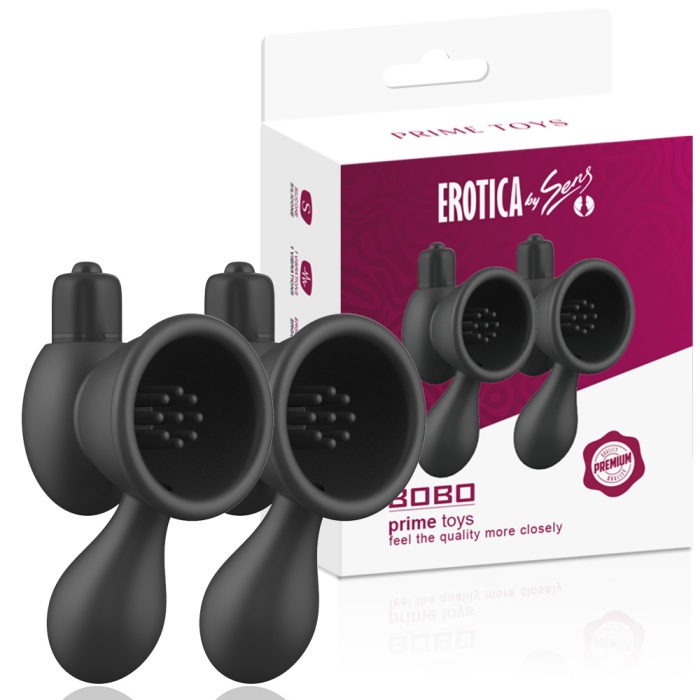 Bobo Güçlü Titreşimli Meme Ucu Emiş Özellikli Göğüs Uyarıcı Vibratör