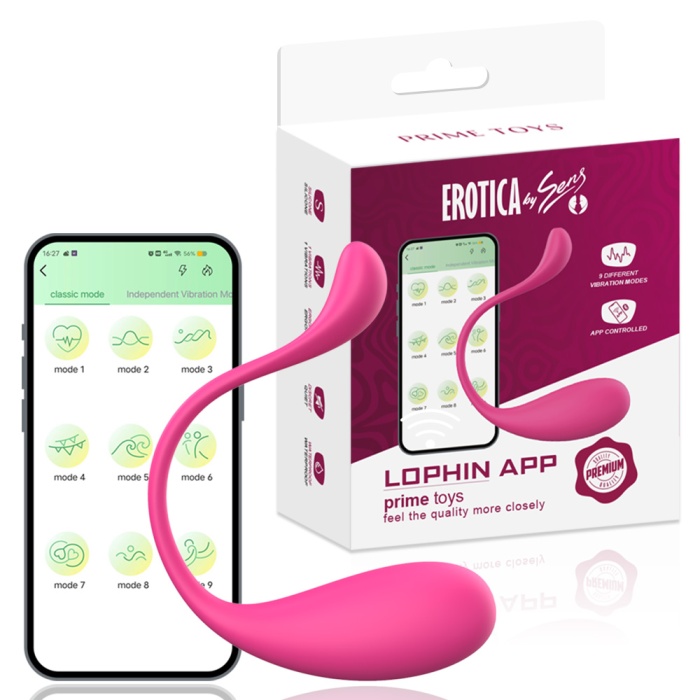 Lophin App Şarjlı Telefon Kontrollü Güçlü Titreşimli Çok Sessiz Giyilebilir Mini Vibratör
