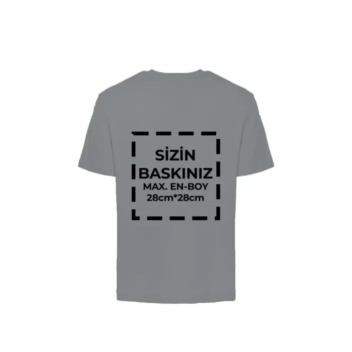 Tişört Tasarla 20/1 Kumaş - Füme