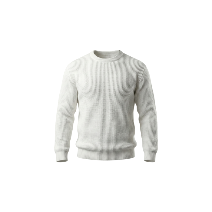 Erkek Bisiklet Yaka Örme Kazak