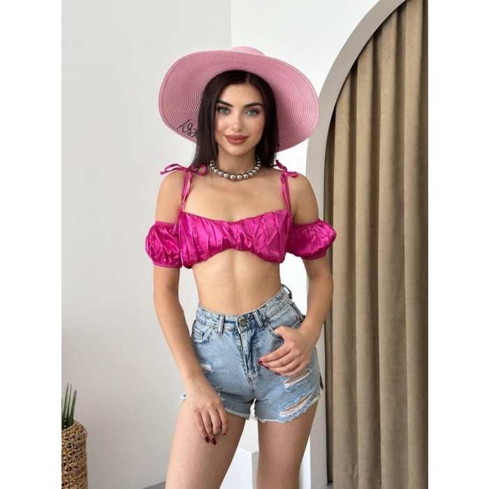 Kelsey Saten Büstiyer