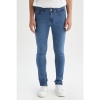 Slim Fit Normal Bel Dar Paça Jean Pantolon Y7266AZ22HS