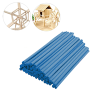 Tahta Çubuk 13cm 40lı -Mavi-