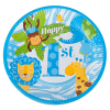 Karton Tabak TBK005 8li -Safari 1 Yaş Mavi-