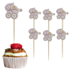 Cupcake Kürdan Süsleri 25li