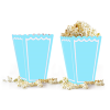 Popcorn Kutusu 8li -Makaron Mavi-