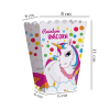 Popcorn Kutusu 8li -Rainbow Unicorn-