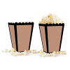 Popcorn Kutusu 8li -Tarçın-
