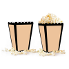 Popcorn Kutusu 8li -Mum Işığı-