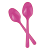 Plastik Kaşık 10lu -Şeker Pembe-