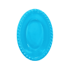 Plastik Oval Kase 8li -Turkuaz-