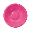 Plastik Yuvarlak Kase 6lı Şeker Pembe