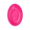 Plastik Oval Kase 8li -Şeker Pembe-