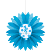 Yelpaze Kağıt Süs 1 Yaş Temalı 50cm -KF106-