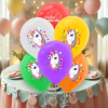 Rainbow Unicorn Lisanslı Balon 100lü