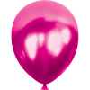 12 Eco Metalik Balon 100lü -Ruby-