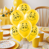 Pastel Balon Baskılı 100lü -Gülen Yüz-