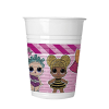 Lol Glitterati Plastik Bardak 200ml 8li