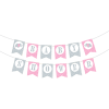 BNR77 Baby Shower Harf Afiş -Kız-