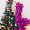 Garland Sim 5/6 cm -Fuşya-