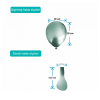 12 Eco Krom Balon 50li -Yeşil-