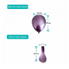 12 Eco Krom Balon 50li -Mor-