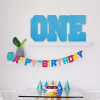 Strafor Süs Mavi -One-