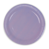 Karton Tabak 23cm 8li -Makaron Lila-