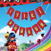 Miraculous Super Heroez İyi ki Doğdun Harf Afiş