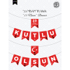 BNR85 23 Nisan Harf Afiş -23 Nisan Kutlu Olsun-