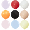 18 Pastel Baskısız Balon
