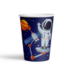 Karton Bardak 8oz 8li -Rocket Space-