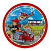 Karton Tabak 23cm 8li -Firefighters-