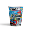 Karton Bardak 8oz 8li -Firefighters -