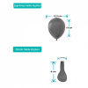 5 Pastel Balon 100lü -Siyah-