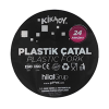 Tek Kullanımlık Plastik Çatal 24lü -Kırmızı-