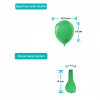 5 Pastel Balon 100lü -Yeşil-
