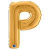 Grabo Harf Folyo Balon 26 Altın -P-