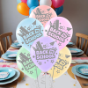 Makaron Balon Baskılı 100lü -Okulda İlk Günüm-