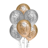 Metalik Balon Baskılı 100lü -Elegant Unicorn-