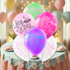 Pastel Balon Baskılı 100lü -Baby Unicorn-