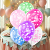Pastel Balon Baskılı 100lü -Denizkızı-