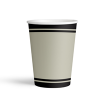 Karton Bardak 8oz 8li -Retro Vanilya Çiçeği-