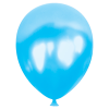 10 Metalik Balon 100lü -Açık Mavi-