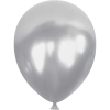 5 Metalik Balon 100lü -Gümüş-