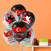 Metalik Balon Baskılı 100lü -Ne Mutlu TÜRKÜM Diyene-
