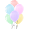 12 Pako Makaron Balon 100lü -Karışık-
