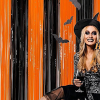 Metalize Arka Fon 100x200cm -Halloween-