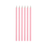 Doğum Günü Mumu Makaron -Pembe-