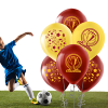 Pastel Balon Baskılı 100lü -Champion Sarı Kırmızı-